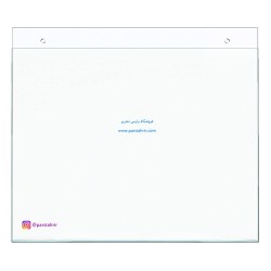 قاب طلقی دیواری افقی-قاب عنوان دیواری شفاف-طلق کاغذ دیواری افقی شفاف