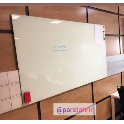 وایت برد شیشه ای مغناطیسی دیواری-تخته وایت برد شیشه ای-قیمت گلس برد